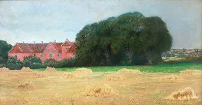 View Of The Manor Logismose