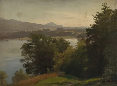 View Of The Mondsee 2