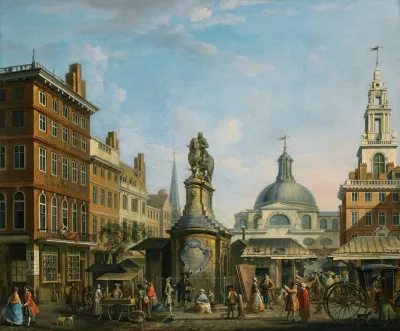 View Of The Stocks Market London