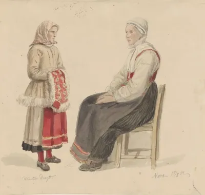 Vinterdrakt Mora