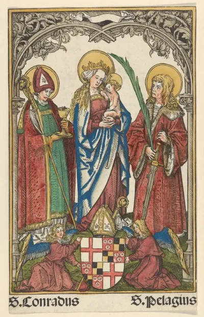 Virgin And Child With The Patron Saints Of Constance