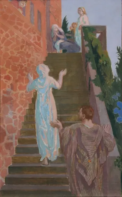 Visitation Dans Lescalier De Silencio