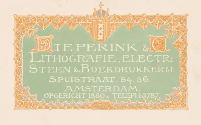 Visitekaartje Voor Dieperink Co