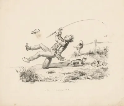 Visser Valt Achterover