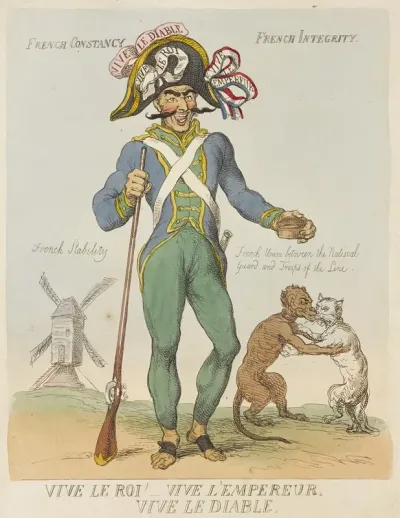 Vive Le Roi Vive Lempereur Vive Le Diable French Constancy And French Integrity