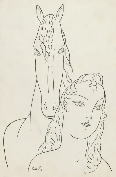 Vrouw Met Paard