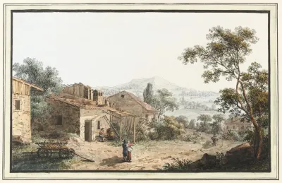 Vue De Bernais En Savoie