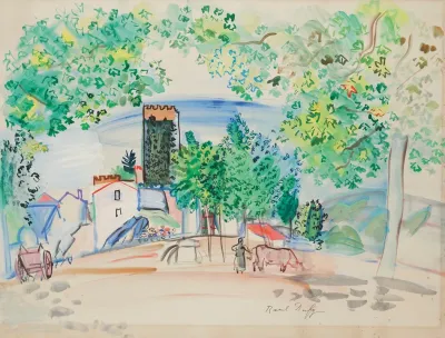 Vue De La Tour De Vernet Les Bains