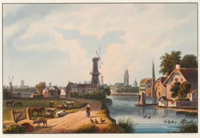 Vue De La Ville Dutrecht