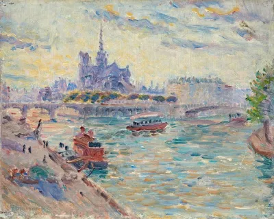 Vue De Paris Notre Dame