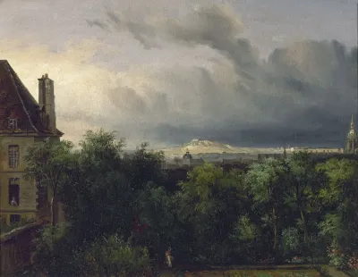 Vue De Paris Prise De Montparnasse 2