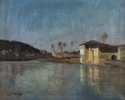 Vue Des Environs De Florence