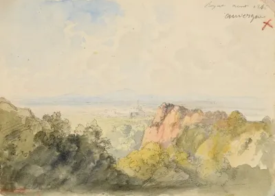 Vue Panoramique Sur Royat