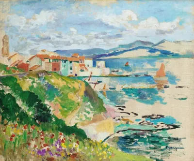 Vue Sur La Ponche Saint Tropez