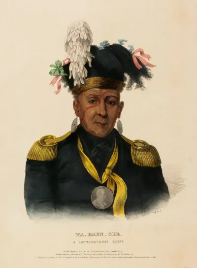 Wa Baun See A Pottawatomie Chief