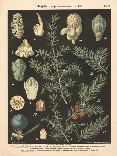 Wachholder Juniperus Communis