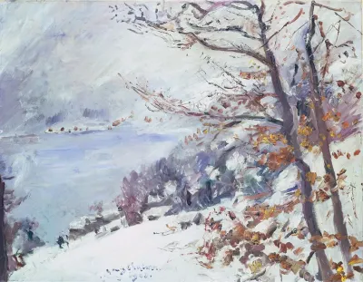 Walchensee In Winter
