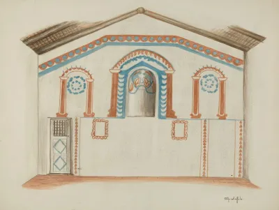 Wall Painting Reredos