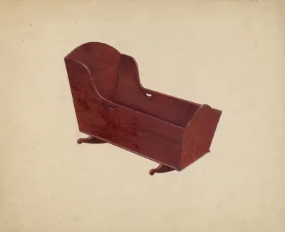 Walnut Cradle