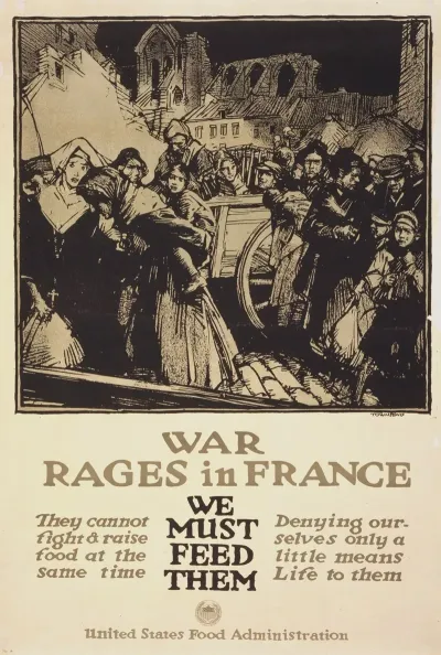War Rages In France We Must Feed Them