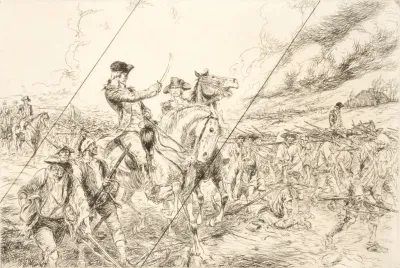 Washington And Lee At Monmouth 3