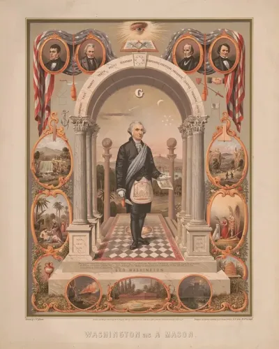 Washington As A Mason