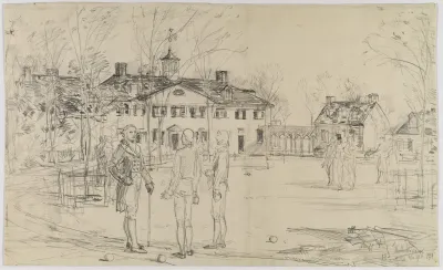 Washington At Mount Vernon