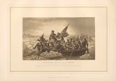 Washington Crossing The Delaware E Leutze