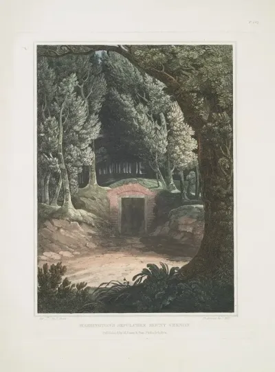 Washingtons Sepulchre Mount Vernon