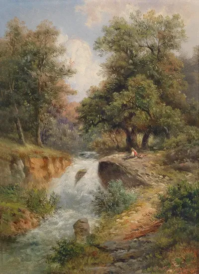 Wasserfall In Tirol In Windisch Matrei