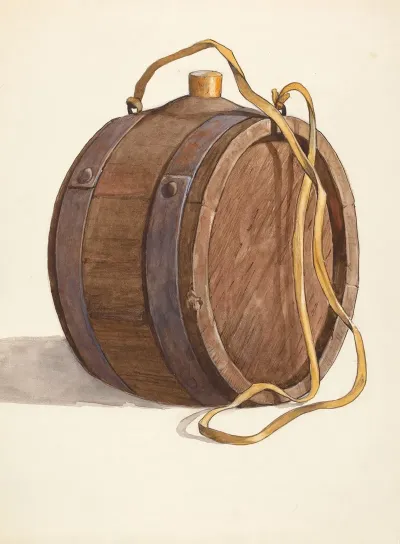 Water Barrel Or Runlet