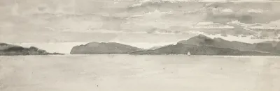 Water Scene With Landscape