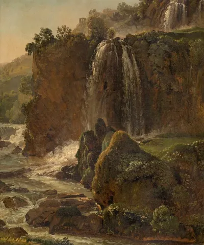 Waterfall At Tivoli
