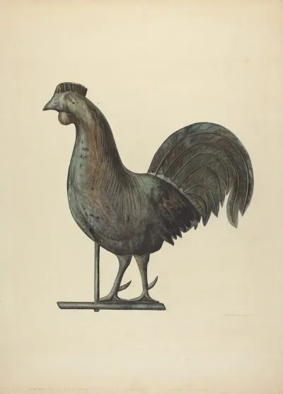 Weather Vane Finial 13
