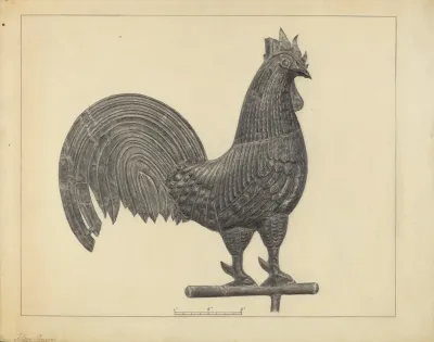 Weather Vane Finial 3