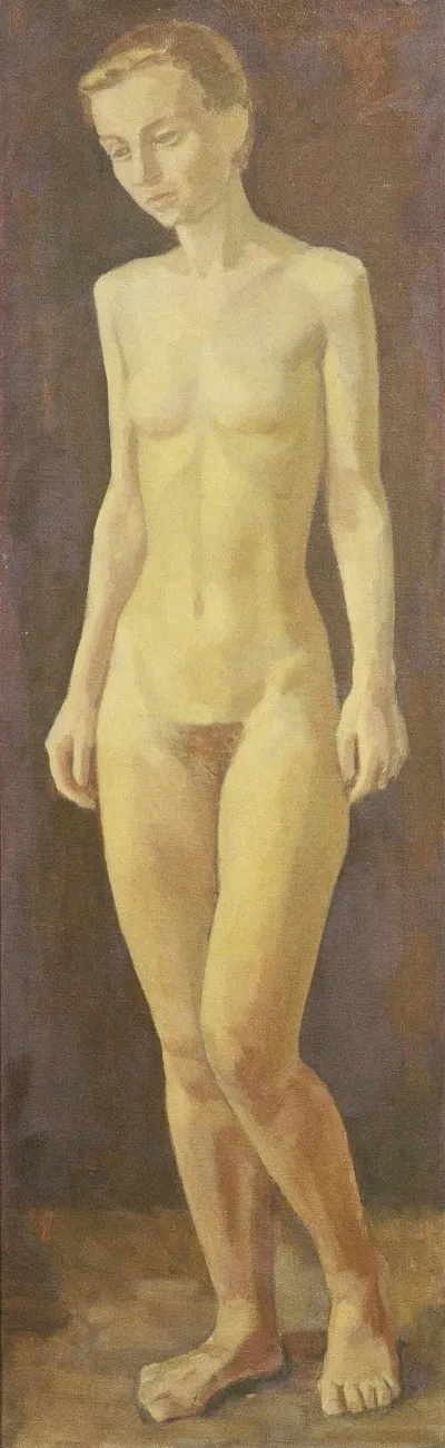 Weiblicher Akt Stehend