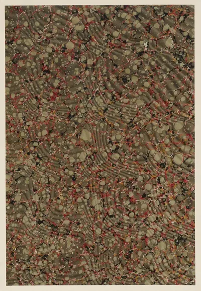 Wellenmarmorpapier