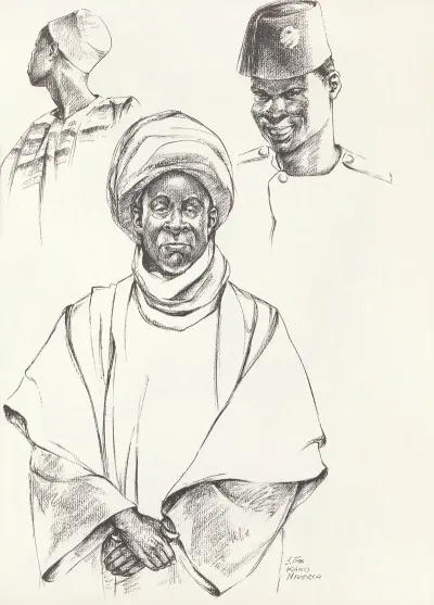 West Africa Vignettes Pl 07