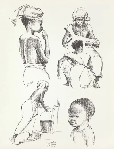 West Africa Vignettes Pl 15