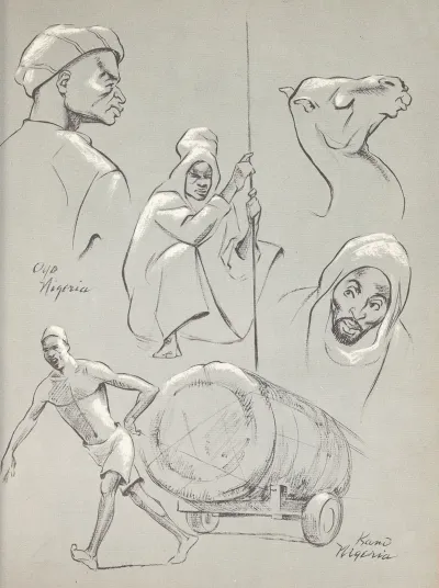 West Africa Vignettes Pl 16