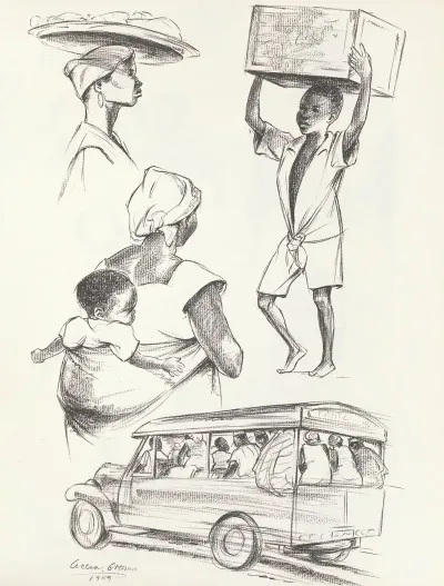 West Africa Vignettes Pl 17