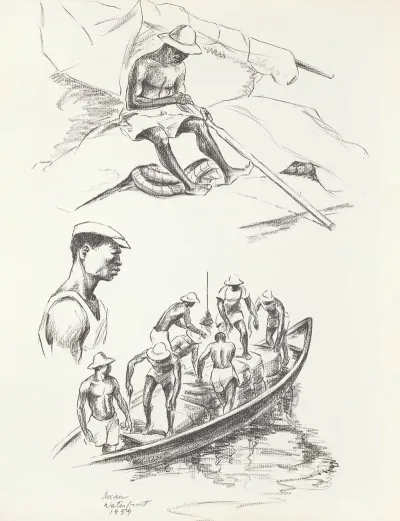 West Africa Vignettes Pl 18