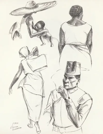 West Africa Vignettes Pl 20