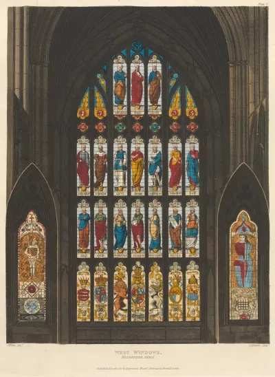 West Windows Westminster Abbey
