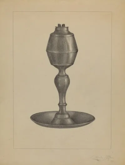 Whale Oil Lamp 5