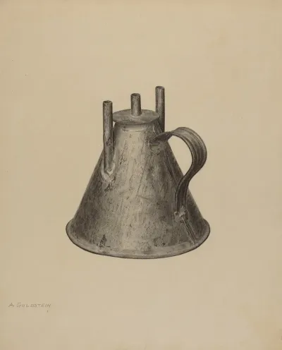 Whale Oil Lamp