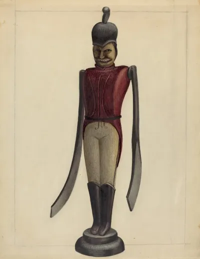 Whirligig Hessian Soldier