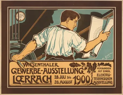 Wiesenthaler Gewerbe Ausstellung Loerrach 1900
