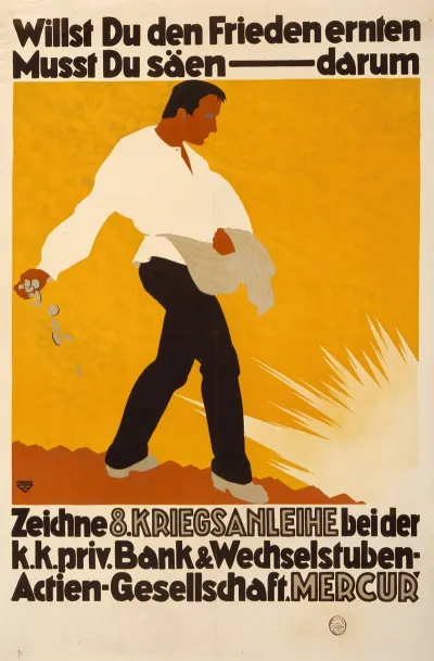 Willst Du Den Frieden Ernten Musst Du Saen Darum Zeichne 8 Kriegsanleihe