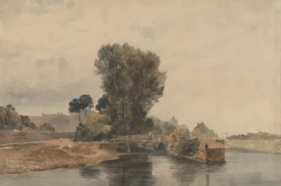 Windsor From Below The Locks